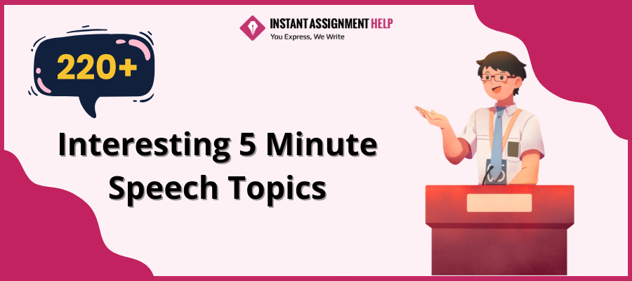 5 Minute Speech Topics 