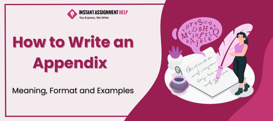 How to write an appendix