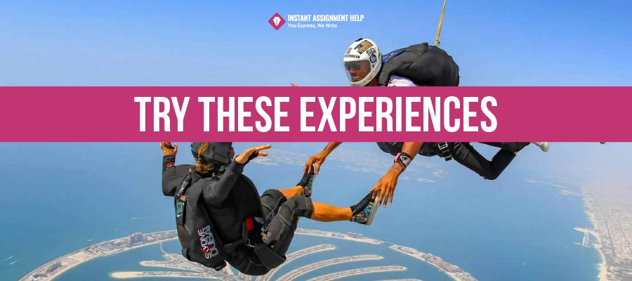 Try These Experiences