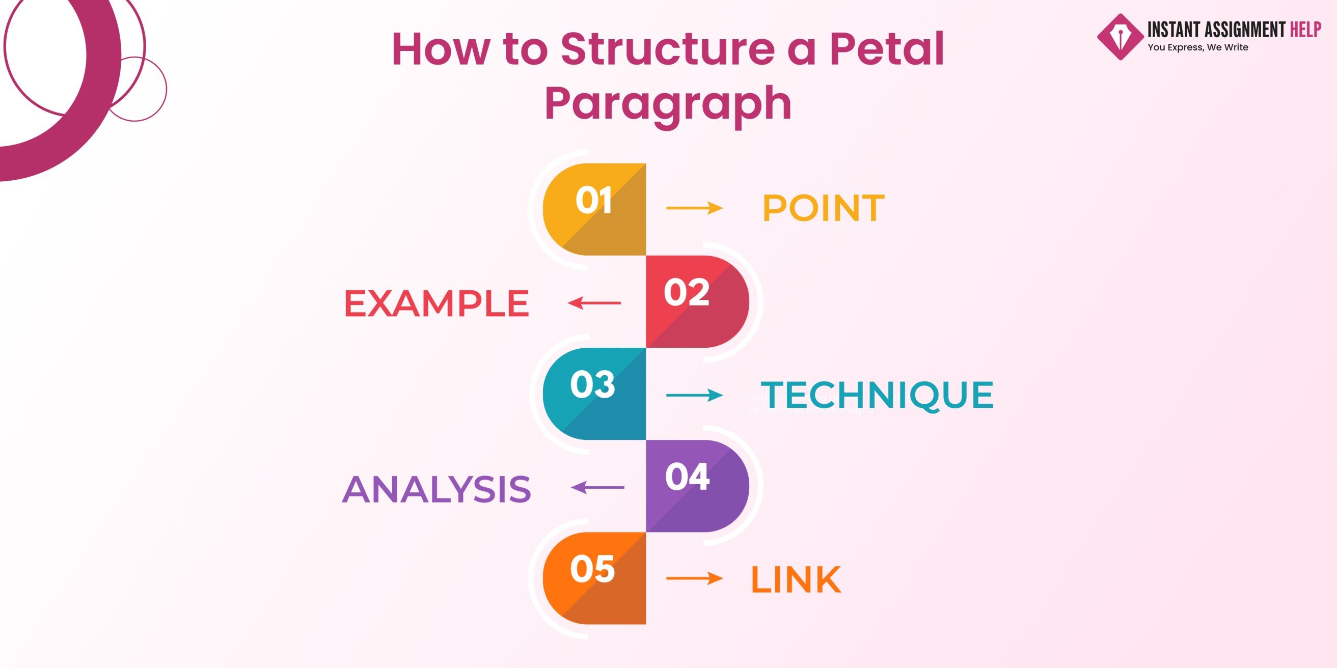 Structure of Petal Paragraph