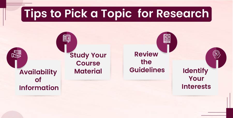 Tips to Pick a Research Paper Topic 