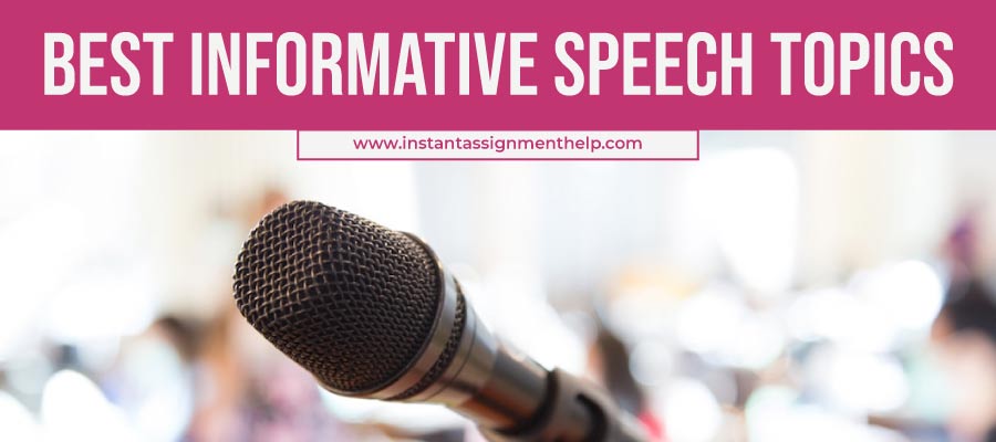 good informative speech topics for public speaking